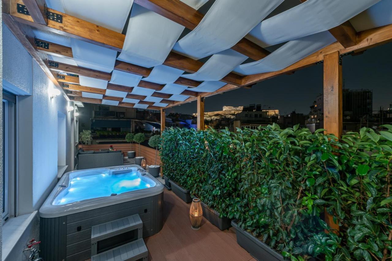 Апартаменти Acropolis Divine Penthouse Афіни Екстер'єр фото