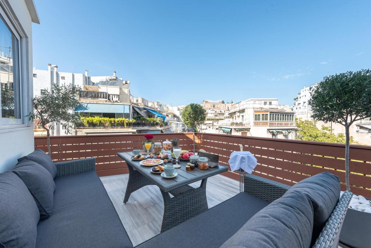 Апартаменти Acropolis Divine Penthouse Афіни Екстер'єр фото
